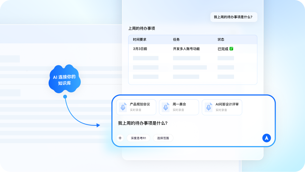 AI连接知识库演示